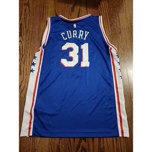 Fanactics Seth Curry Philadelphia 76ers Jersey Youth Size XL Basketball Boys Kid